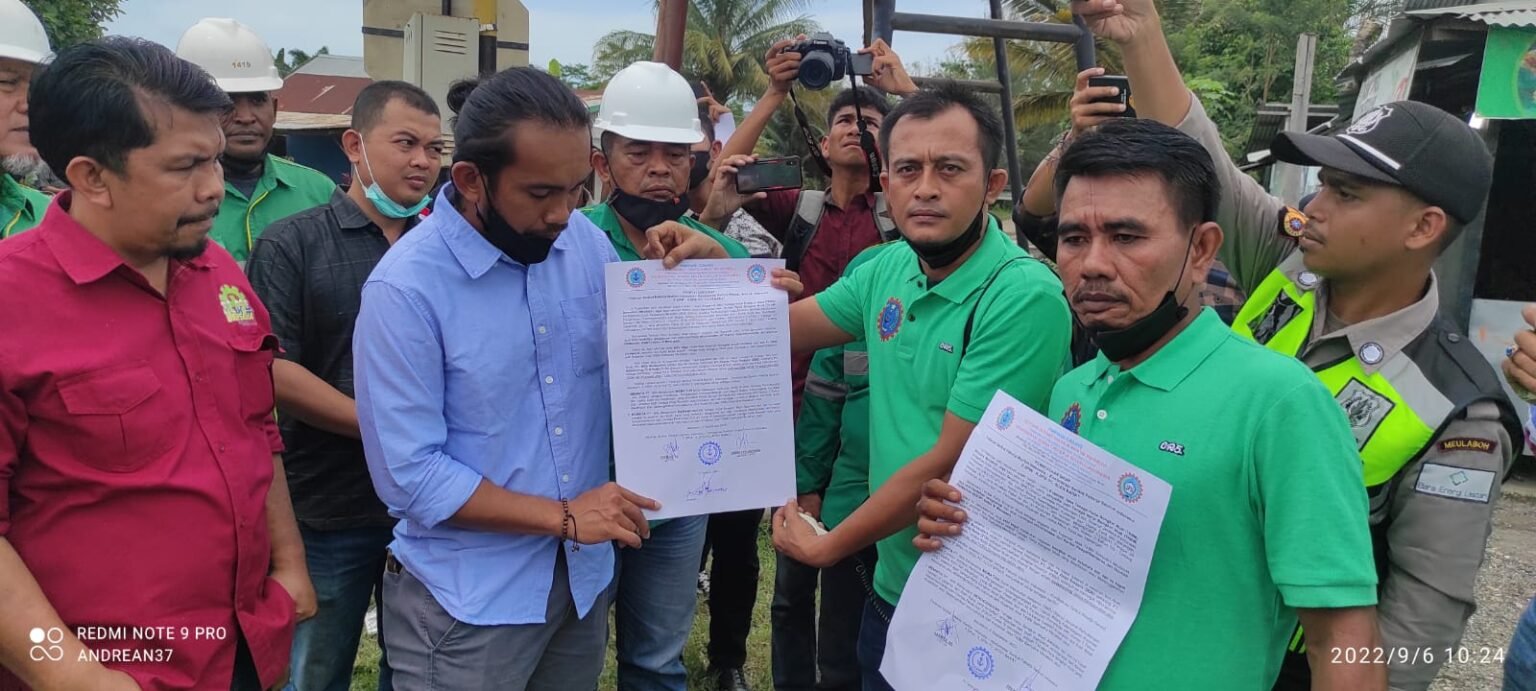 Tidak Patuh Hukum , PT Mifa Di Demo Massa Buruh