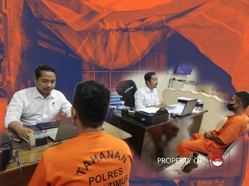 Pemuda Idi Cut dan Julok Terpaksa Diamankan Petugas Akibat Angkut BBM Bersubsidi