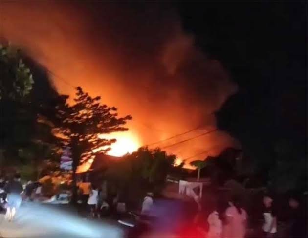 Breaking News: Rumah Janda Buket Panjo, Nurussalam Ludes Terbakar
