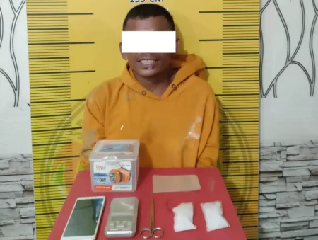 Simpan Sabu, Seorang Nelayan di Langsa Diringkus Polisi