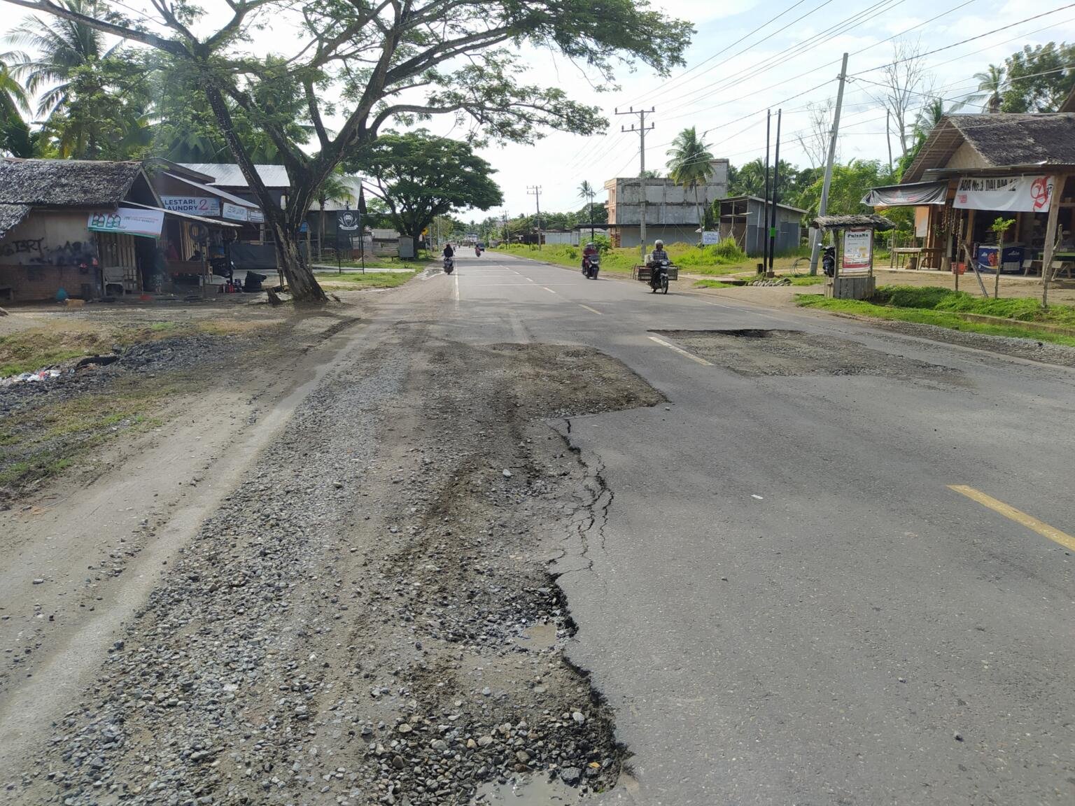 Warga Darul Aman Berharap, Perbaikan Jalan Segera diselesaikan