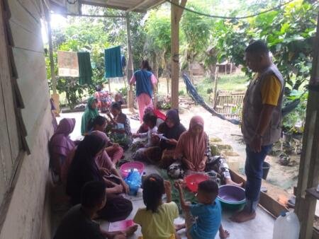 Demi Kemajuan Aceh Timur, Pak Tani Dampingi Kelompok Bungong Jempa dan Pembuatan pupuk organik