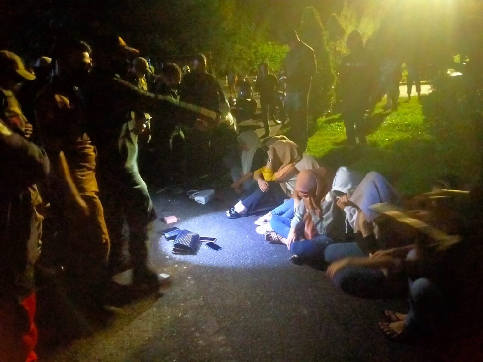 Duh! Aceh Bak Texas, Sebanyak 11 Wanita dan Botol Minuman Diamankan