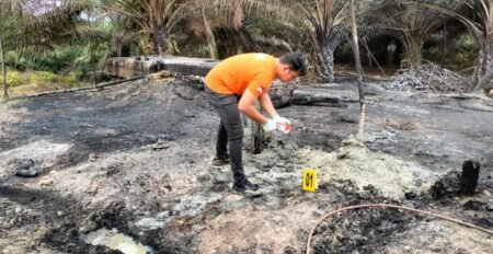Polisi Lakukan Olah TKP Sumur Minyak Ilegal di Aceh Timur Kembali Makan Korban