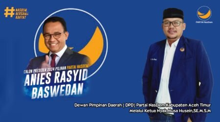 Ketua DPD NasDem Dukung Anies Baswedan Akan ke Aceh, Berikut Jadwalnya