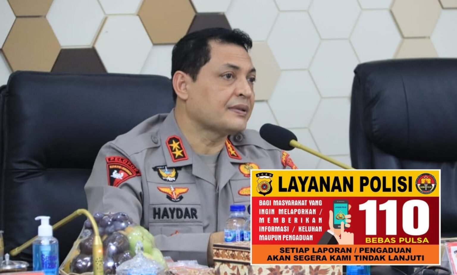 Kapolda Aceh: Masyarakat Silakan Gunakan Hotline 110 Jika Butuh Layanan Polisi