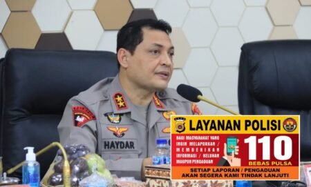 Kapolda Aceh: Masyarakat Silakan Gunakan Hotline 110 Jika Butuh Layanan Polisi