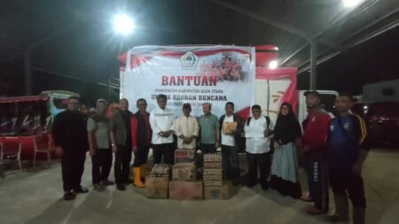 Bupati Mursil Terima Bantuan Dari Pemkab Aceh Utara