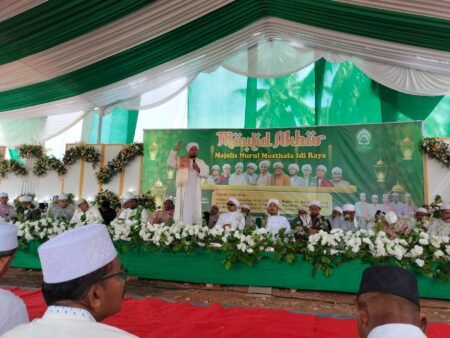 Tiga Habib Besar Indonesia Hadir di Maulid Arbain Majelis Nurul Mustafa Idi Raya