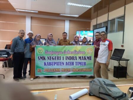 Politeknik Lhokseumawe Terima Kunjungan Siswa SMKN 1 Indra Makmu