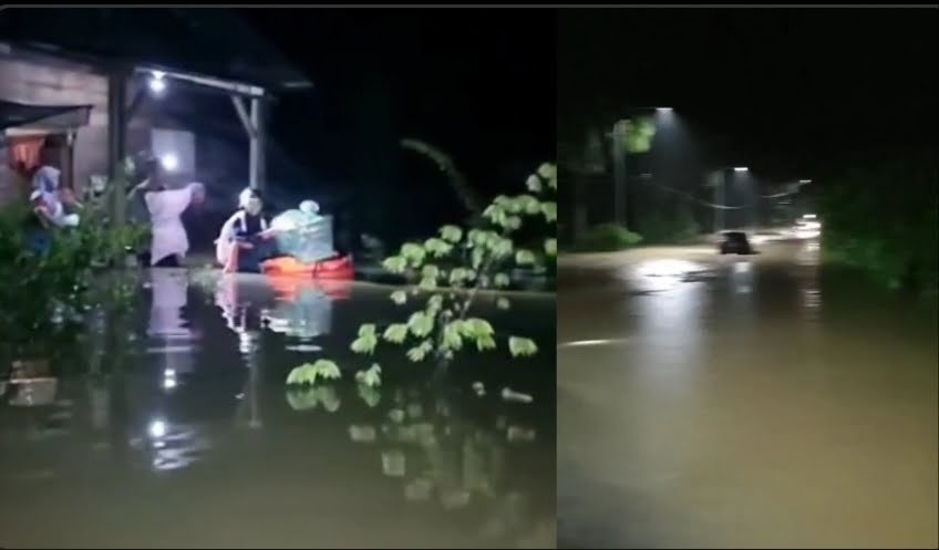 Breaking News: Jalan Medan – Banda Aceh Terendam, Drr.bsi.team Bantu Evakuasi Warga Terjebak Banjir