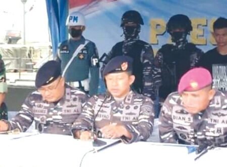 TNI AL Gagalkan Penyelundupan Sabu Seberat 43 Kg di Perairan Aceh