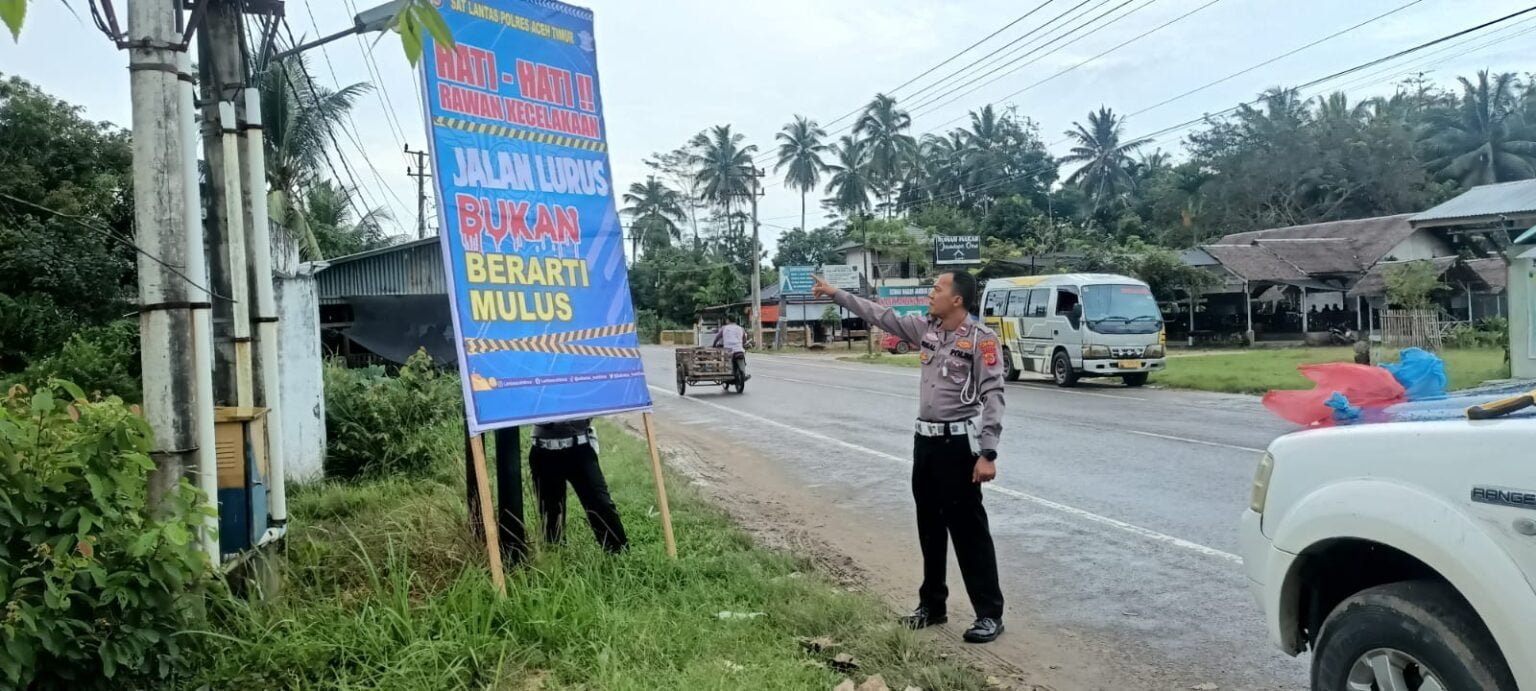 Selama Tahun 2021-2022 Kecelakaan di Aceh Timur Tembus Angka 795 Kejadian