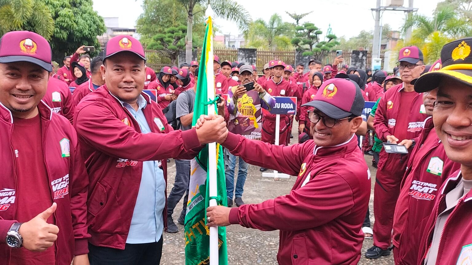 Aceh Timur Lepaskan 21 kontingen Aceh Timur Pora XIV Pidie 2022