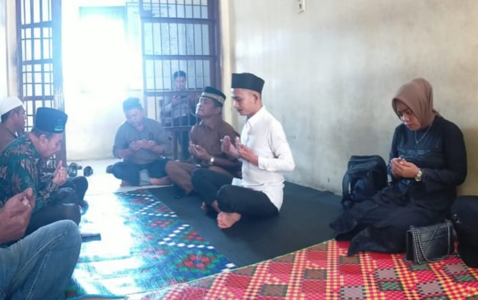 Sedih Campur Haru, Dua Sejoli Ini Melangsungkan Ijab Qobul di Rutan Polres Aceh Tamiang