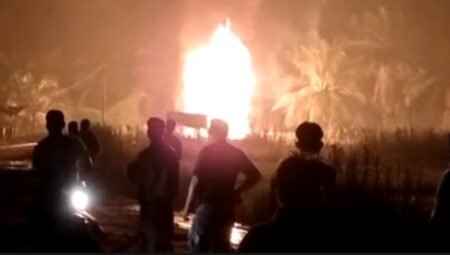 Breaking News: Diduga Sumur Minyak Ranto Peureulak Kembali Meledak