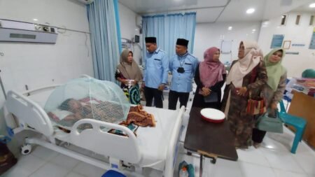 BKPRMI Aceh Timur Santuni Korban Ledakan Lampu Teplok