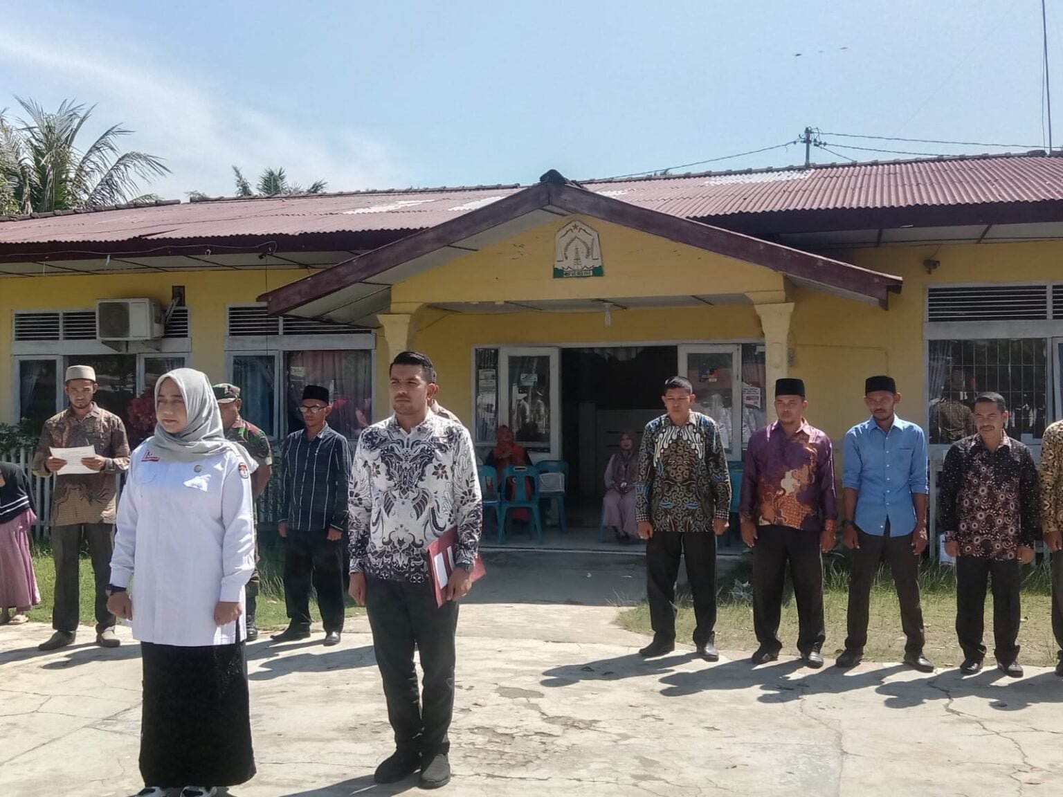 Komisioner KIP ATIM Nurmi, S. Ag Jadi Pembina Sekaligus Pemateri di Pelantikan Partarlih Darul Aman