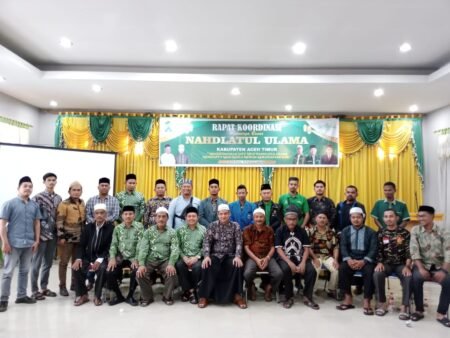 NU Aceh Timur Gelar Rakorcab. Maimunzir Gaes Pimpin Lembaga Seni Budaya Muslimin Indonesia