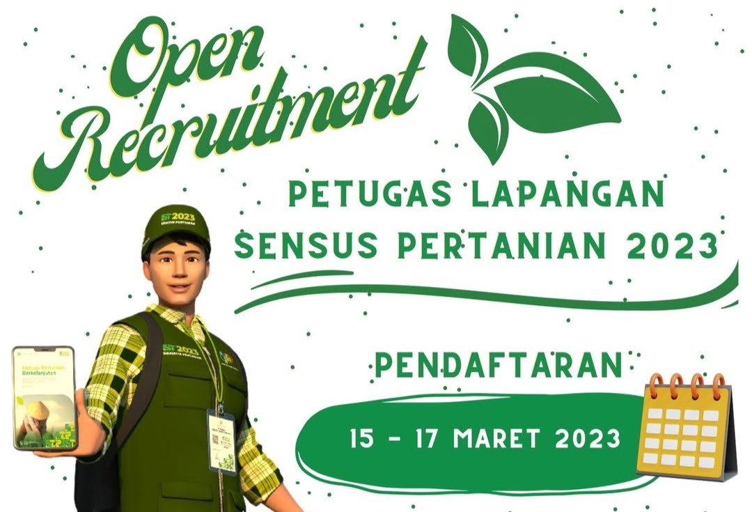 Lowongan Kerja Sensus Pertanian