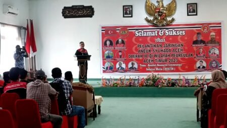 Pelantikan Pengurus Aneuk Syuhada Daerah III Wilayah Aceh Timur, Sukses Terlaksana