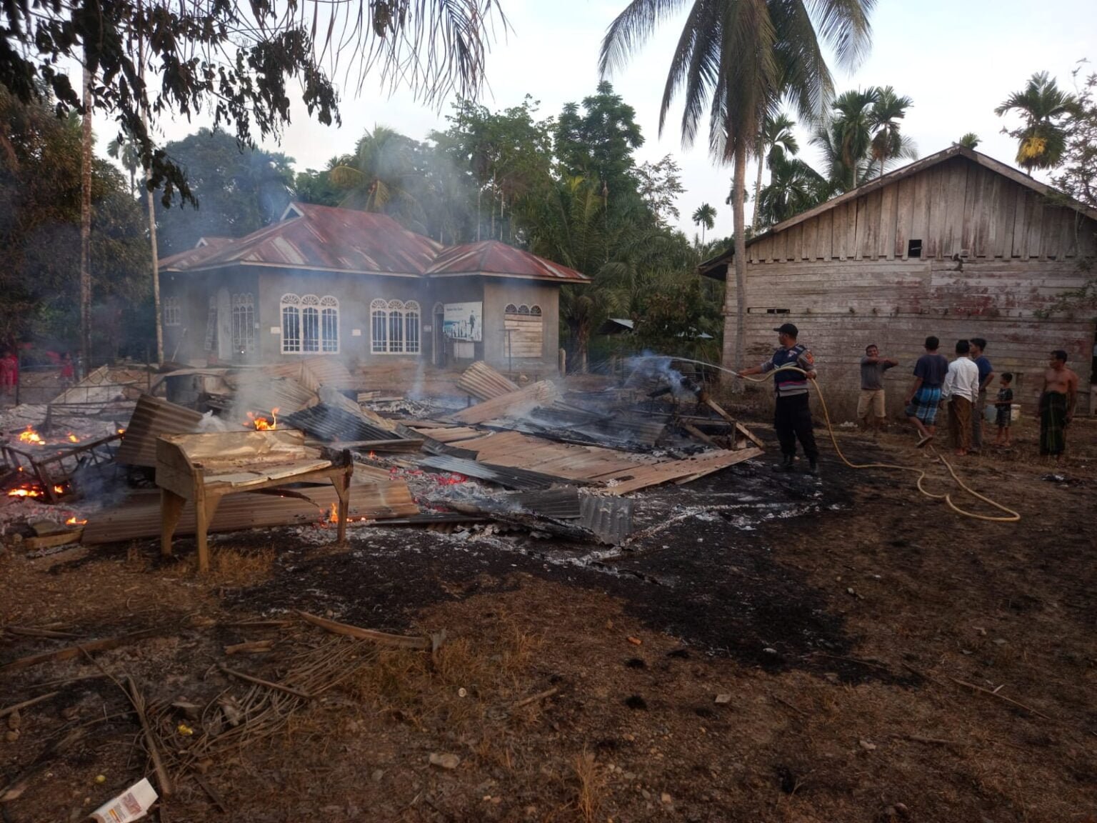 Musibah Kebakaran Kembali Menimpa Warga Aceh Timur