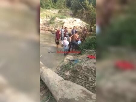 Breaking News: Dilaporkan Tiga Anak Tenggelam di Sungai Idi Tunong
