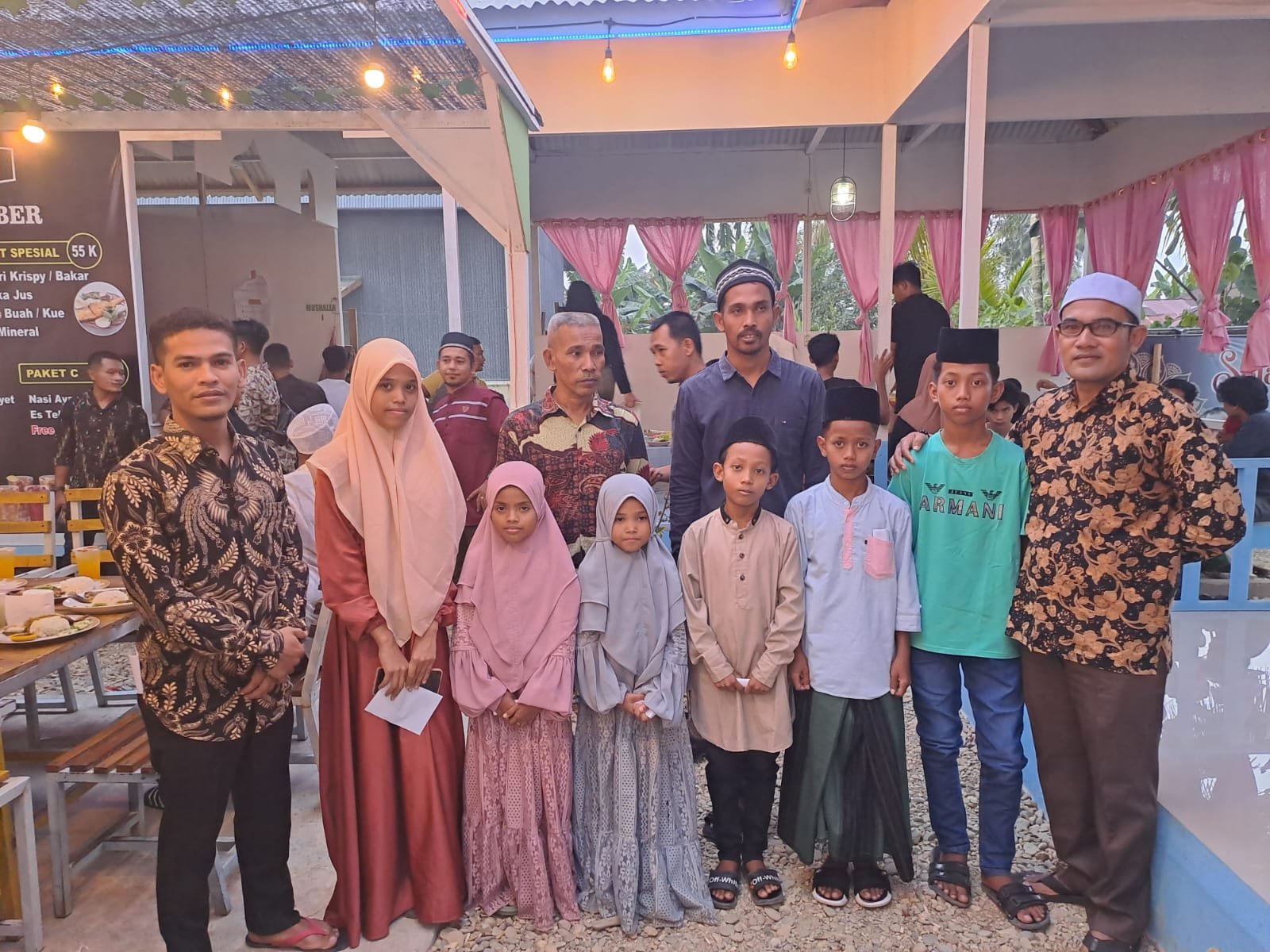 Madat Silaturrahmi Ramadhan PPS se-Kecamatan Madat, Santuni Anak Yatim