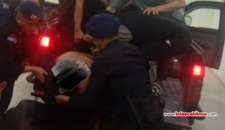 Hilang Kendali, Dua Pelajar Kritis usai Terlibat Kecelakaan di Birem Bayeun Aceh Timur