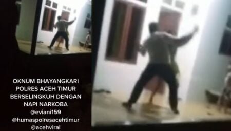 Heboh! Sebuah Postingan Menyebutkan Oknum Bhayangkari Aceh Timur Selingkuh Dengan Napi Narkoba