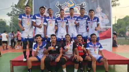 DND Kalahkan PMS di Piala Kapolres Aceh Timur Cup II