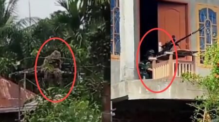 Dua Sniper Tertangkap Kamera di Lokasi Berbeda saat Jokowi ke Aceh Selesaikan Pelanggaran HAM