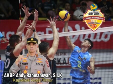 Saksikan Open Turnamen Voli Kapolres Aceh Timur Cup II 19 sd 23 Juni 2023