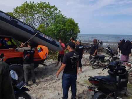 Lima Remaja di Aceh Timur Tenggelam Kuala Parek