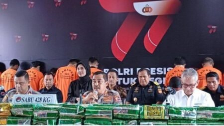 Bareskim Amankan 428 Kg Sabu dan Ekstasi di Aceh, Bali dan Riau Termasuk 10 Orang di Aceh