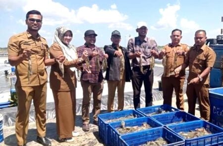 Pj Bupati Aceh Timur Ajak Masyarakat Budidaya Udang Sistem Aquakultur