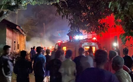 Terlelap Tidur, 2 Bocah Meninggal Tragis dalam Insiden Kebakaran Rumah di Aceh Timur