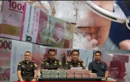 Bos Sabu 78 Kg Bayar Denda Rp1 Miliar ke Kejari Aceh Timur