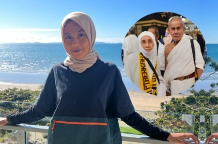 Inspiratif! Dapat Program Kerja Sambil Liburan di Australia, Wanita Aceh Timur Berangkatkan Kakek-Nenek Umroh