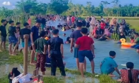 Amazing! Ketika Saluran Irigasi di Madat Aceh Timur Disulap Menjadi Objek Wisata