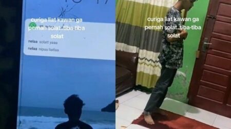 Pemuda di Langsa Viral Tiba-tiba Rajin Ibadah Ketika Ditemui Sahabat, Ternyata Ini Penyebabnya
