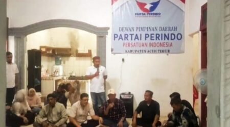 DPD Partai Perindo Aceh Timur Gelar Do’a Bersama Untuk Palestina