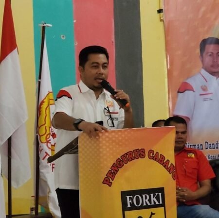 Dr. Firman Dandy, Buka Mini Karate Piala Ketua Umum Forki Aceh Timur