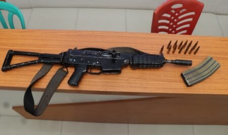 Polisi Terima Sepucuk Senjata Api Jenis V5 Sisa Konflik dari Warga Aceh Timur