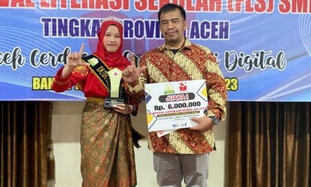 SMKN Taman Fajar Berhasil Raih juara 1 FLS SMK Tingkat Aceh 2023