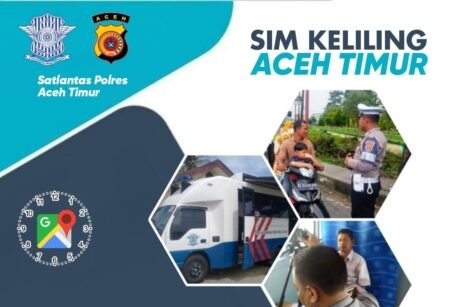 Info Jadwal SIM Keliling Aceh Timur Periode Tanggal 10-13 Januari 2024