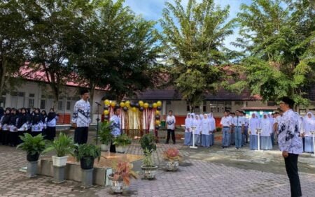 Peringatan Hari Guru Nasional ke-78, Ini Pesan Kepsek SMAN 1 Peureulak