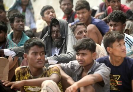 Potret Imigran Rohingya di Sabang Aceh Setelah Menerjang Gelombang Laut