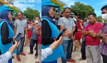 Heboh! Petugas UNHCR Adu Mulut dengan Warga Aceh: Banyak Cakap, Solusi Tak Ada