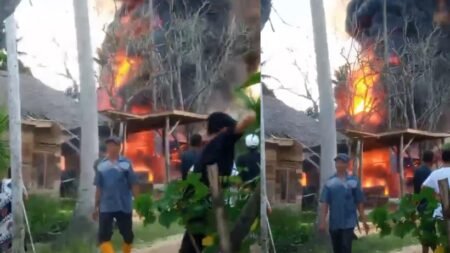 BREAKING NEWS, Dapur Minyak Ilegal Ranto Peureulak Aceh Timur Kembali Terbakar